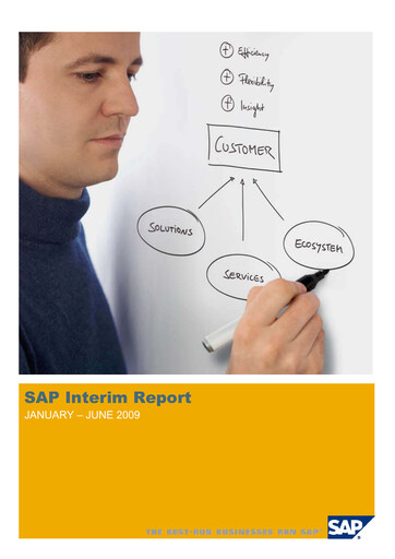 Thumbnail SAP Half-year Report 2009-h1