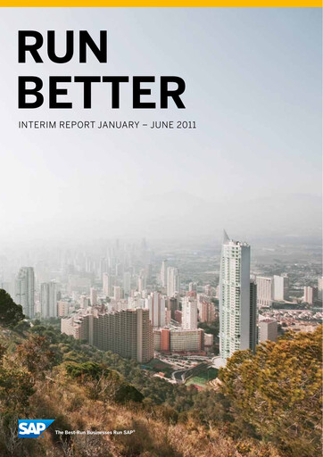 Thumbnail SAP Half-year Report 2011-h1