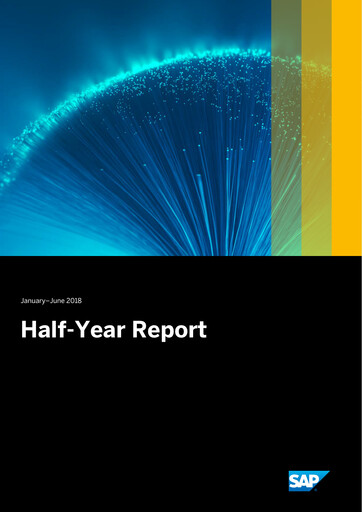 Thumbnail SAP Half-year Report 2018-h1