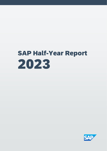 Thumbnail SAP Half-year Report 2023-h1