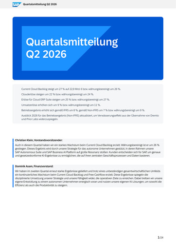 Vorschaubild SAP Quartalsbericht 2026-q2