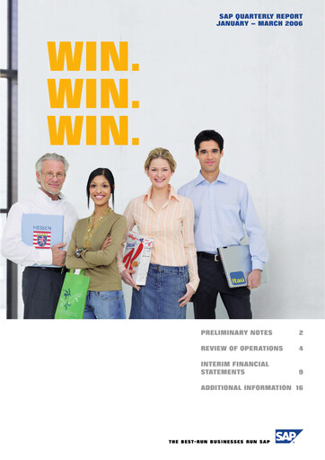 Vorschaubild SAP Quartalsbericht 2006-q1