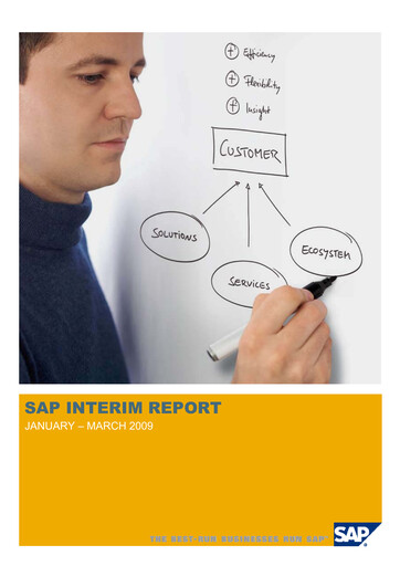 Vorschaubild SAP Quartalsbericht 2009-q1