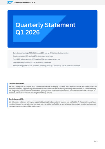 Thumbnail SAP Quarterly Report 2026-q1
