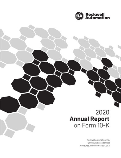 Thumbnail Rockwell Automation
 Annual Report 2020