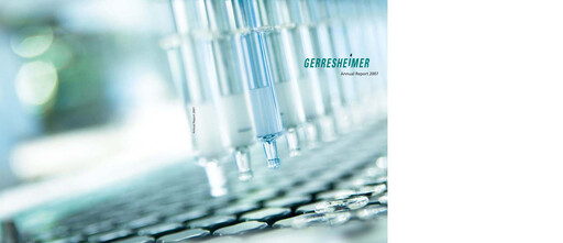 Vorschaubild Gerresheimer Jahresbericht 2007