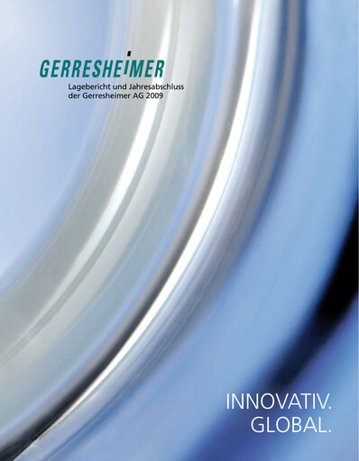 Thumbnail Gerresheimer Financial Statement 2009