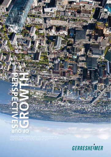 Thumbnail Gerresheimer Financial Statement 2012