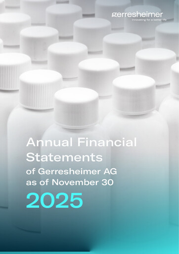 Thumbnail Gerresheimer Financial Statement 2025