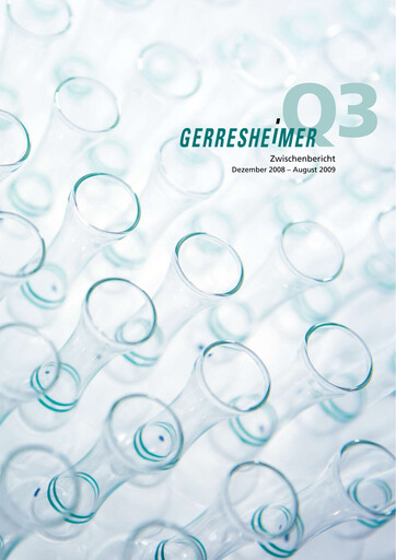 Thumbnail Gerresheimer Quarterly Report 2009-q3