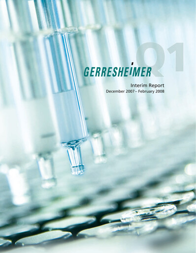 Thumbnail Gerresheimer Quarterly Report 2008-q1