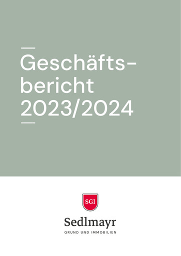 Thumbnail Sedlmayr Grund und Immobilien AG Annual Report 2023-2024