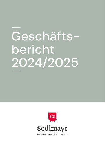 Thumbnail Sedlmayr Grund und Immobilien AG Annual Report 2024-2025