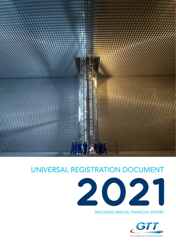 Miniature Gaztransport & Technigaz Document d'enregistrement universel 2021