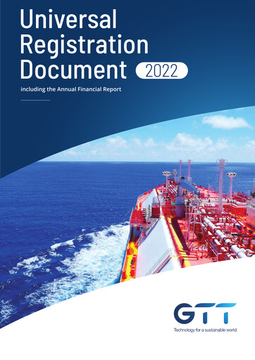 Miniature Gaztransport & Technigaz Document d'enregistrement universel 2022