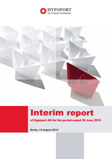 Miniature Hypoport Rapport semestriel 2010-h1