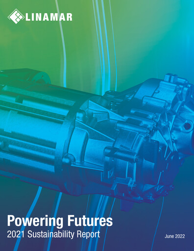 Thumbnail Linamar Sustainability Report 2021