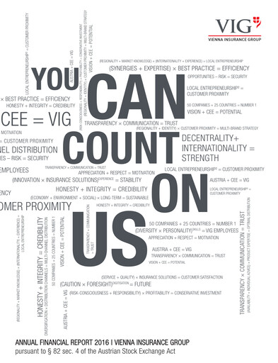 Thumbnail Vienna Insurance Group Financial Statement 2016