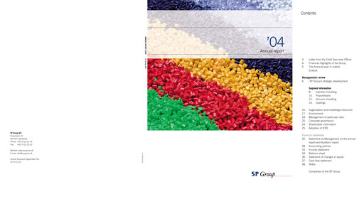 Thumbnail SP Group A/S Annual Report 2004