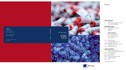 Thumbnail SP Group A/S Annual Report 2005