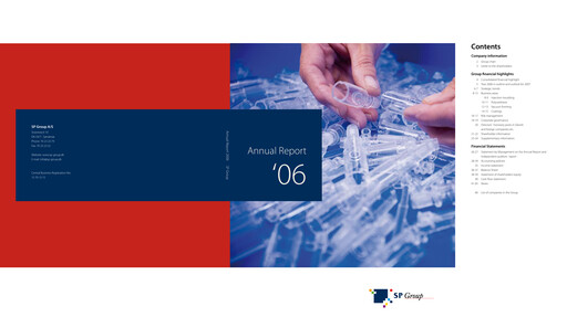 Thumbnail SP Group A/S Annual Report 2006