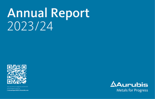 Thumbnail Aurubis Annual Report 2024