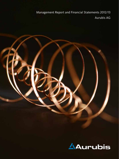 Thumbnail Aurubis Financial Statement 2013