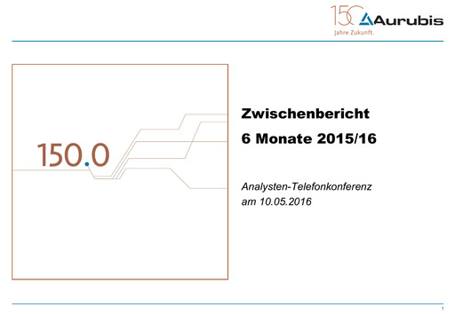 Thumbnail Aurubis Half-year Report 2015-h1