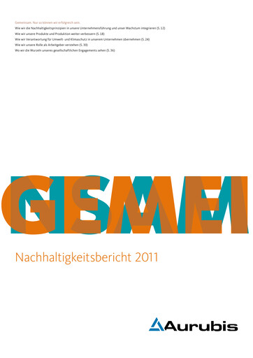 Thumbnail Aurubis Sustainability Report 2011