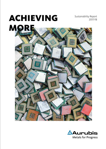 Vorschaubild Aurubis Nachhaltigkeitsbericht 2018
