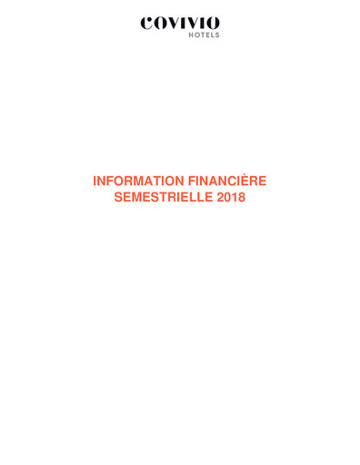 Thumbnail Covivio Hotels
 Half-year Report 2018-h1