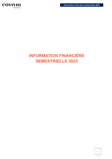 Thumbnail Covivio Hotels
 Half-year Report 2025-h1