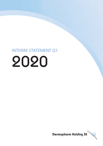 Thumbnail Dermapharm Quarterly Report 2020-q1