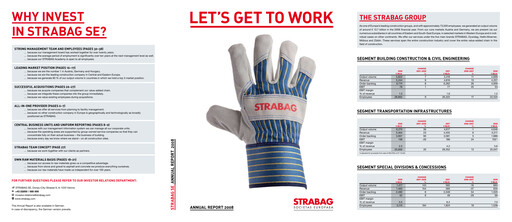 Thumbnail Strabag Annual Report 2008