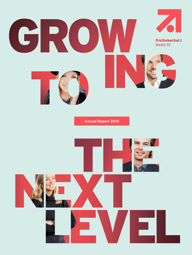 Thumbnail ProSiebenSat.1 Media
 Annual Report 2015