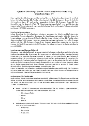 Thumbnail ProSiebenSat.1 Media
 ESG Report 2017