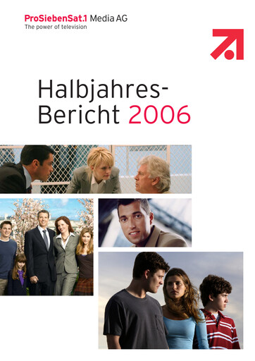 Thumbnail ProSiebenSat.1 Media
 Half-year Report 2006-h1