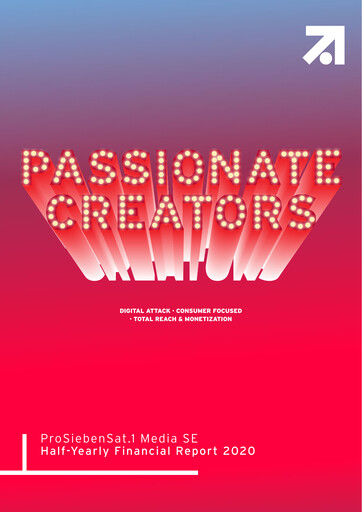 Thumbnail ProSiebenSat.1 Media
 Half-year Report 2020-h1