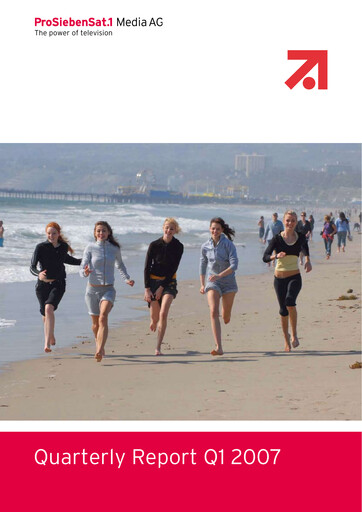 Thumbnail ProSiebenSat.1 Media
 Quarterly Report 2007-q1