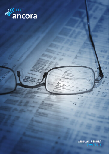 Thumbnail KBC Ancora Annual Report 2009-2010