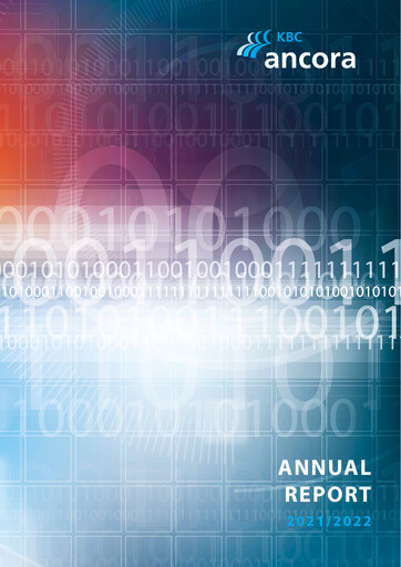 Thumbnail KBC Ancora Annual Report 2021-2022