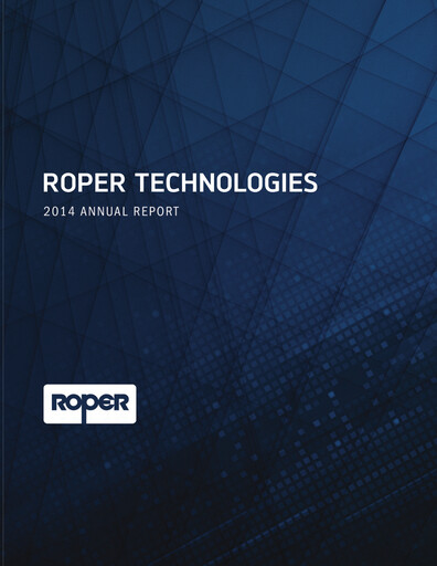 Vorschaubild Roper Technologies Jahresbericht 2014
