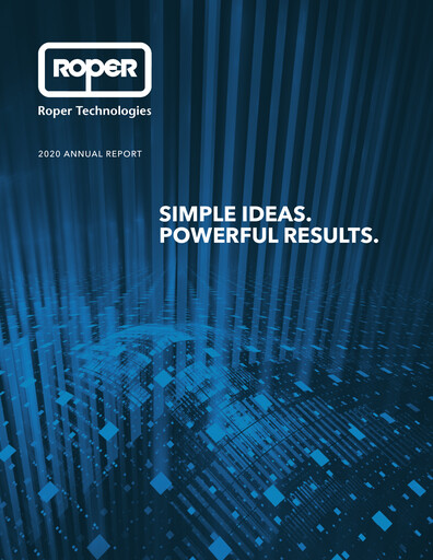 Vorschaubild Roper Technologies Jahresbericht 2020
