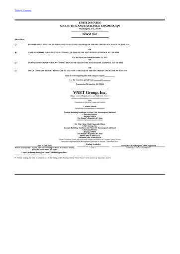 Thumbnail VNET Group Annual Report 2022