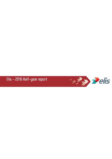 Miniature Elis Rapport semestriel 2016-h1