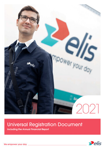 Thumbnail Elis Universal Registration Document 2021