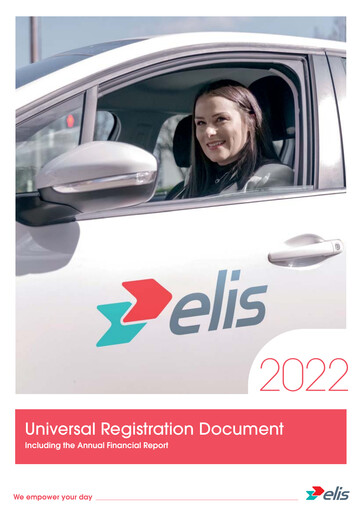 Thumbnail Elis Universal Registration Document 2022