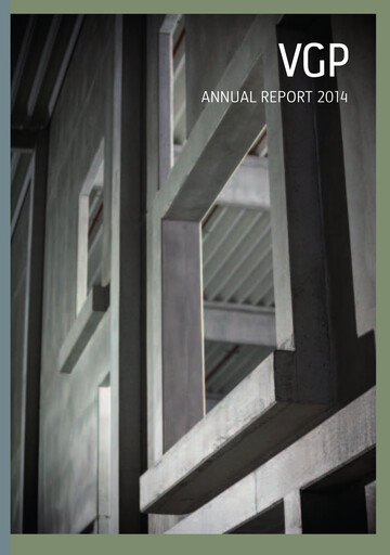 Miniature VGP NV Rapport annuel 2014
