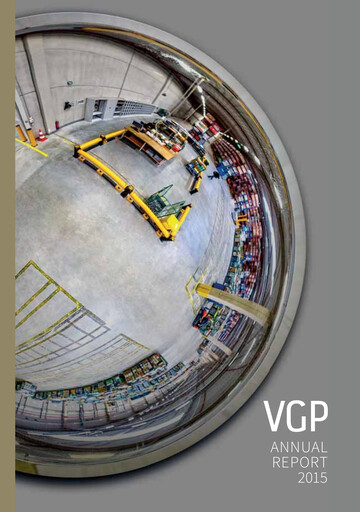 Miniature VGP NV Rapport annuel 2015