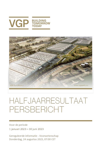 Thumbnail VGP NV Half-year Report 2023-h1